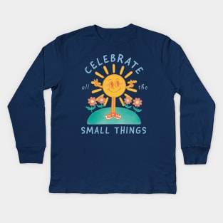 Gratitude Sun Kids Long Sleeve T-Shirt